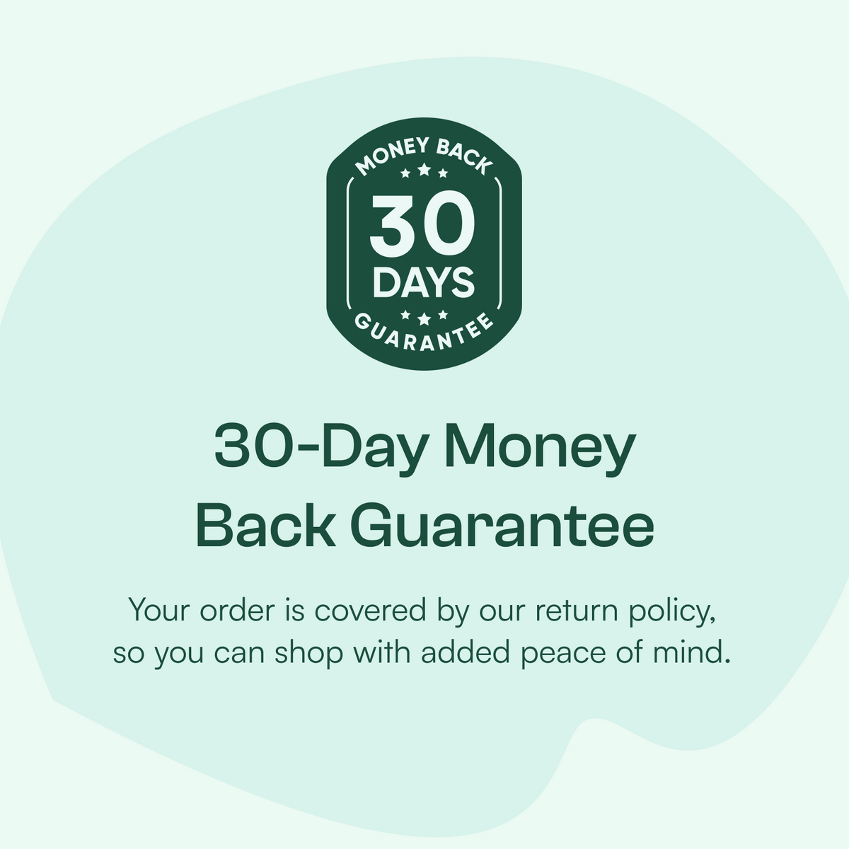 PLACEHOLDER gallery 6: 30-day money back guarantee